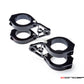 MAX Corto Black + Contrast CNC Machined Headlight Brackets - Fits Fork Sizes 32 - 59mm