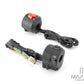 Universal Black ABS Motorcycle Control Switch Set Combo - Fits 22mm Bars