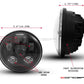 5.75" Black Six Projector LED Headlight Insert - 45w