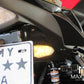 Black License Plate Mount Mini LED Turn Signals / Indicators - Emarked