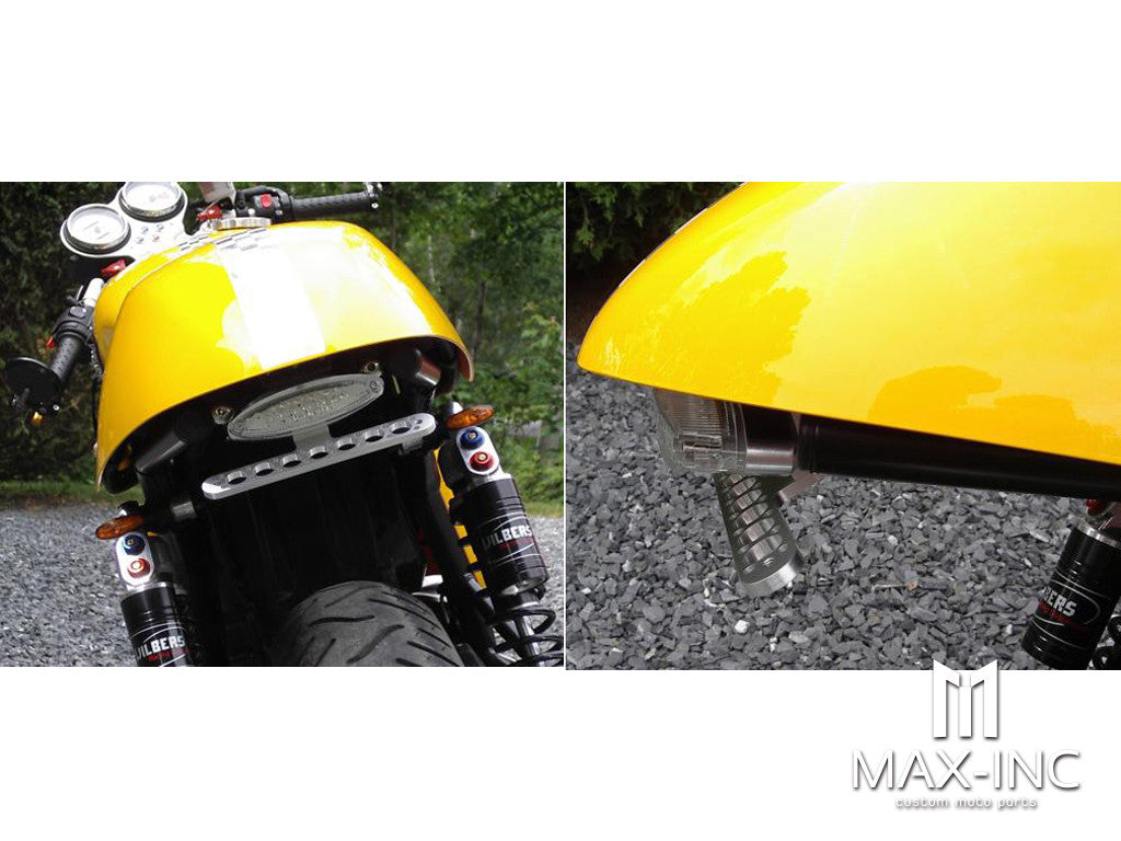 Universal Oval LED Stop / Tail Light - Clear Lens