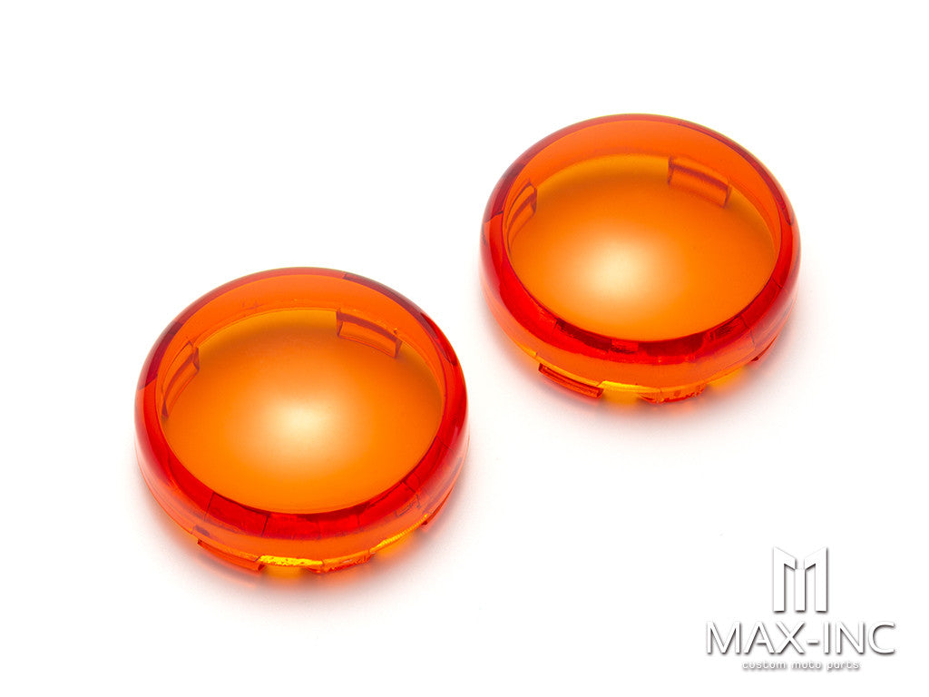 Yellow Turn Signals Light Motorcycle Indicator Lens Cover For Harley Sportster 883 1200 Touring Road King Dyna Softail Heritage Fatboy