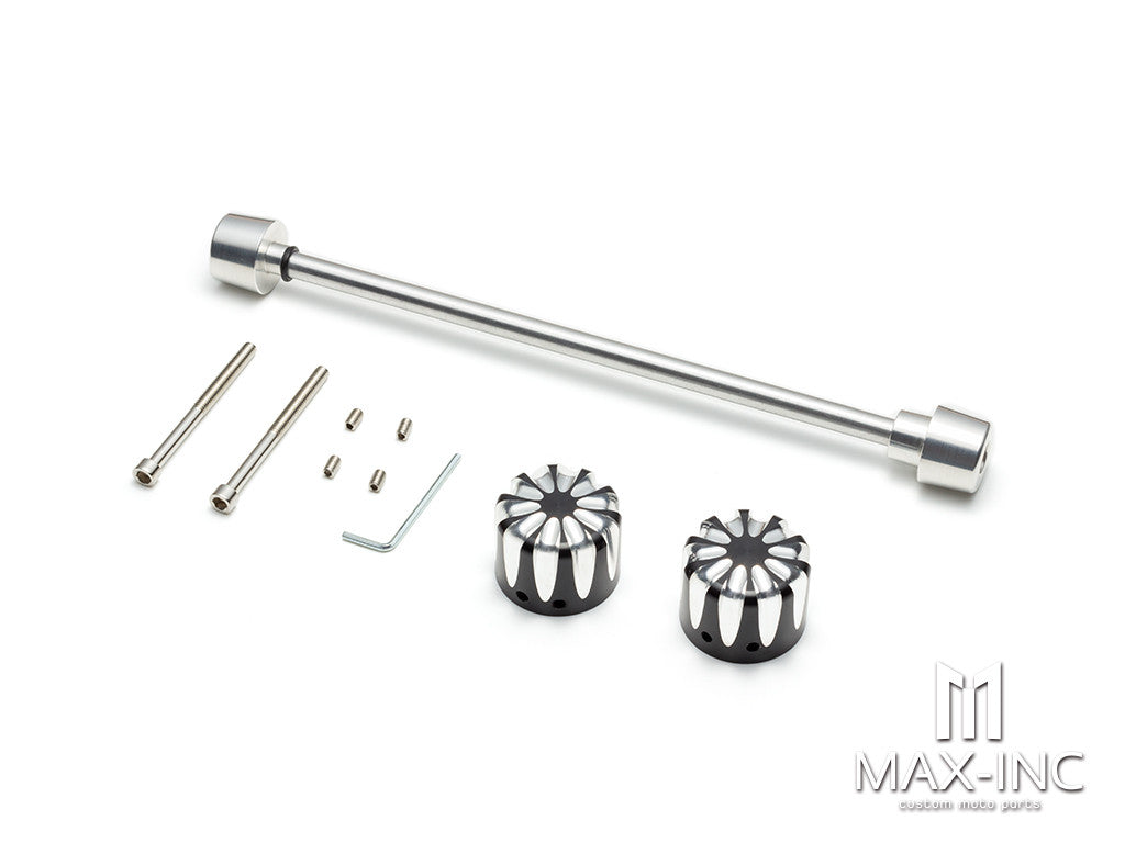 18-21 Softail soft tail series (not suitable for FXFB and FXFBS) model A front axle cover installation kit
