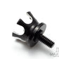 Motorcycle Black Cut Seat Bolt Tab Screw For Harley Touring Road King Street Glide Softail Dyna Sportster XL Street Bob 96-19
