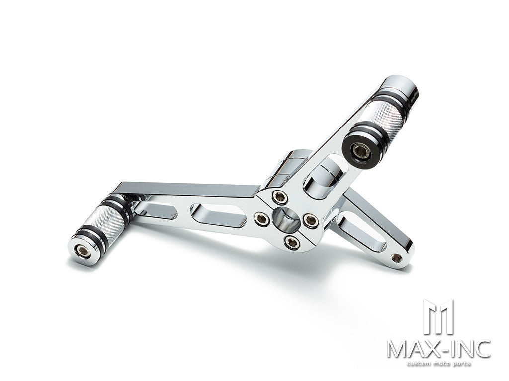 Motorcycle Front  Heel chrome Toe Shift Lever Shifter Foot Peg Pedal for Harley Sportster XL883C XL883L 1200 Nightster XL1200X XL1200R