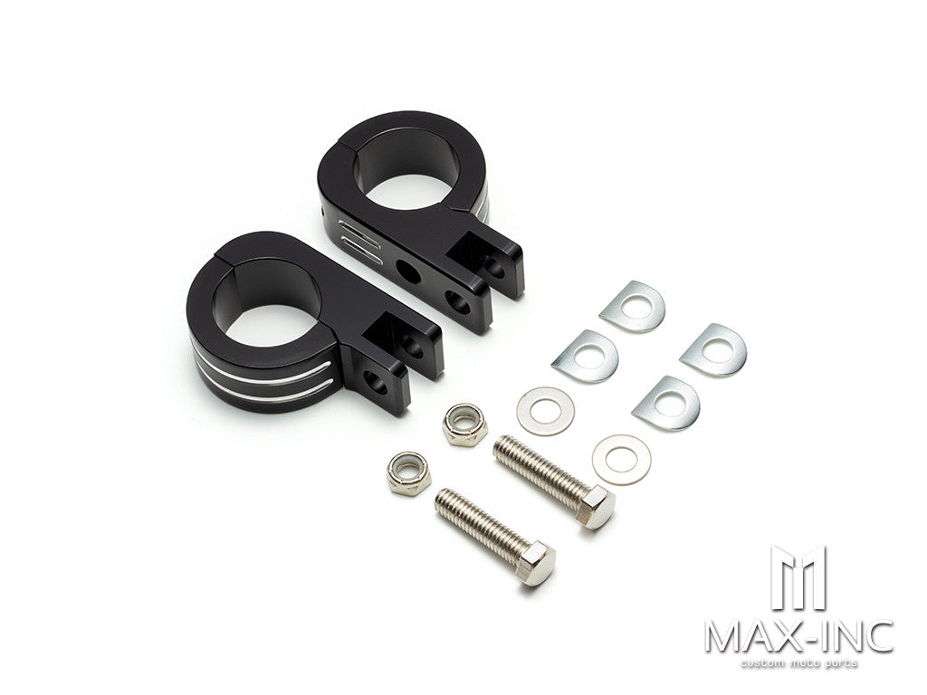 Black Cut Refit the mounting and fixing bracket of the guard bar Pedal 32MM