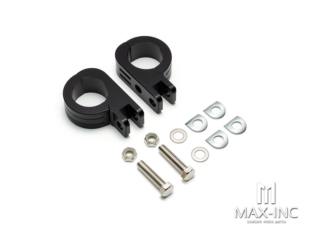 Black Refit the mounting and fixing bracket of the guard bar Pedal 32MM