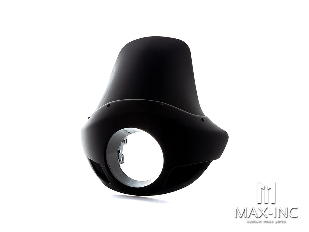 Tall Black / Smoked Touring Sport Fairing Windshield - Fits Harley Dyna / Sportster
