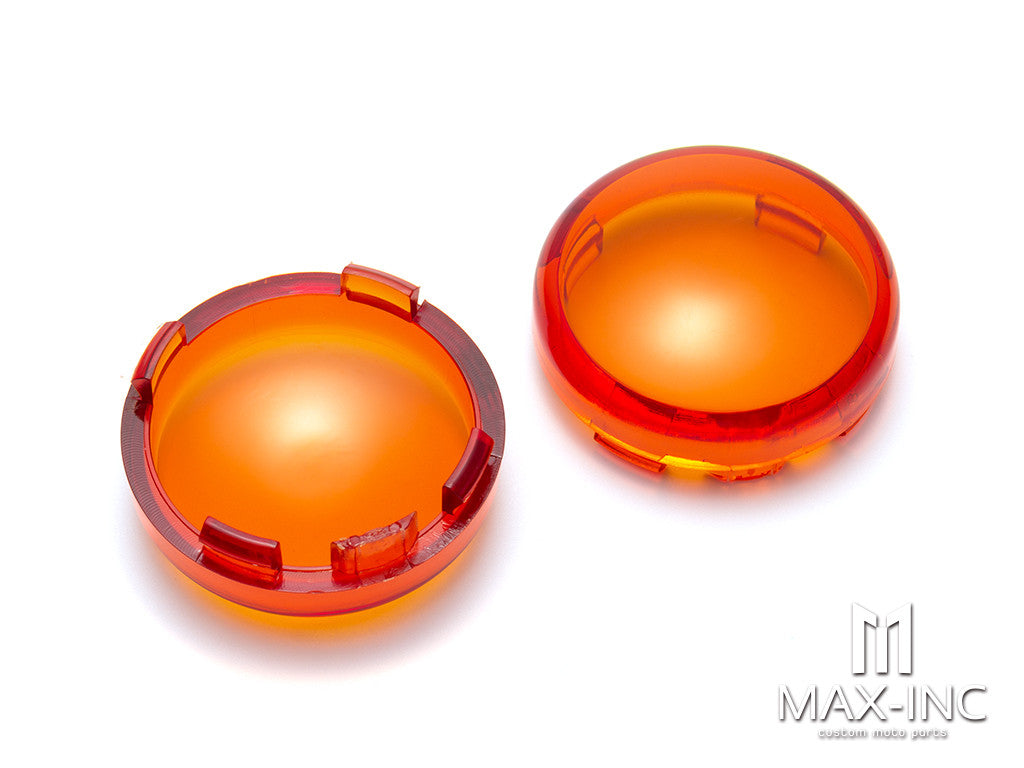Yellow Turn Signals Light Motorcycle Indicator Lens Cover For Harley Sportster 883 1200 Touring Road King Dyna Softail Heritage Fatboy