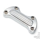 Chrome Motorcycle CNC Handlebar Top Clamp Bar Riser Mount Cover for Harley Touring Street Glide Softail Breakout Dyna Fat Boy Sportster
