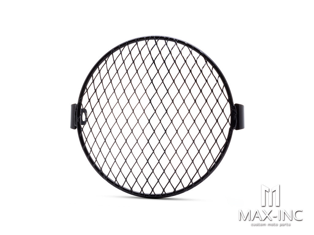 5.75" Steel Diamond Mesh Side Mount Headlight Guard Cover