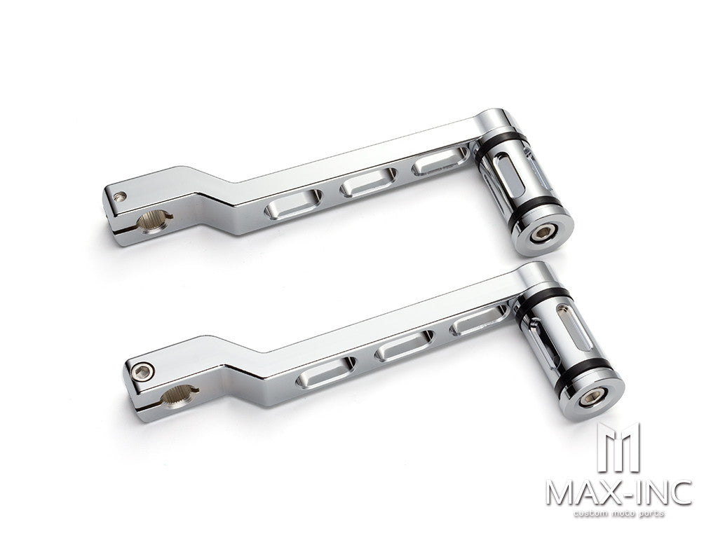 Motorcycle Heel Toe Shift Levers Shifter Pegs for Harley Touring Road King Street Glide Electra Glide Softail Fatboy FL FLT FLHT