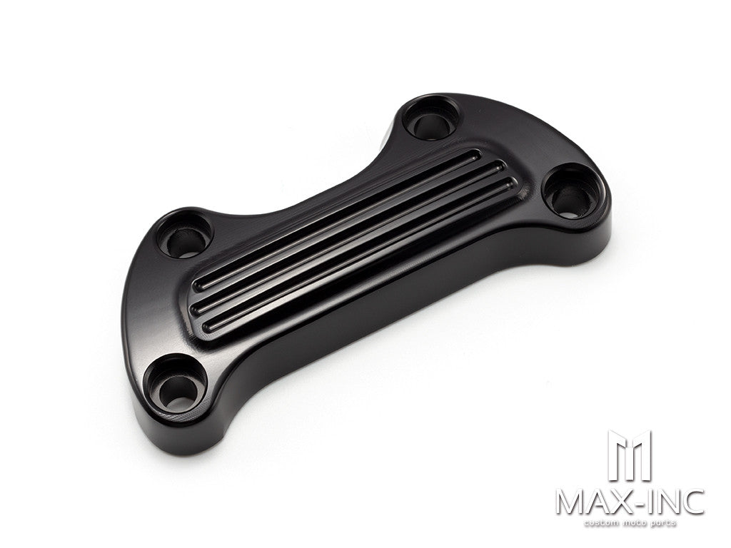 Motorcycle CNC Handlebar Top Clamp Bar Riser Mount Cover for Harley Touring Street Glide Softail Breakout Dyna Fat Boy Sportster