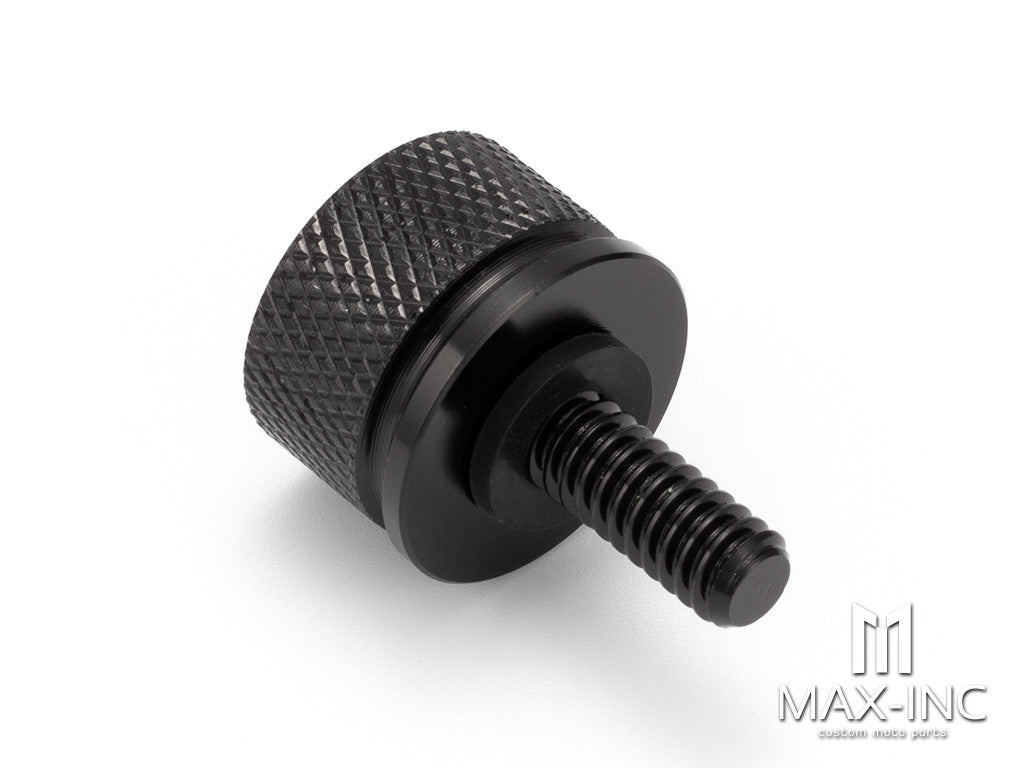 Motorcycle Black Seat Bolt Tab Screw For Harley Touring Road King Street Glide Softail Dyna Sportster XL Street Bob
