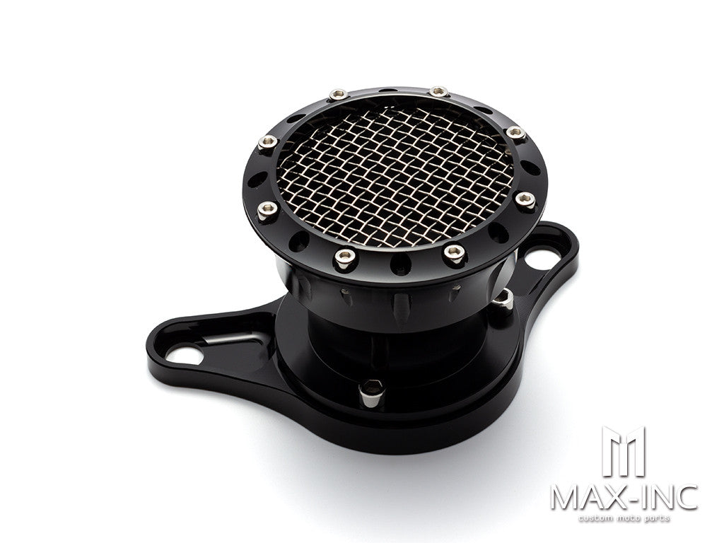 Motorcycle CNC Black Velocity Stack Air Cleaner Intake Filter CNC Aluminum For Harley Sportster 883 1200 XL 48 72 1991-2016