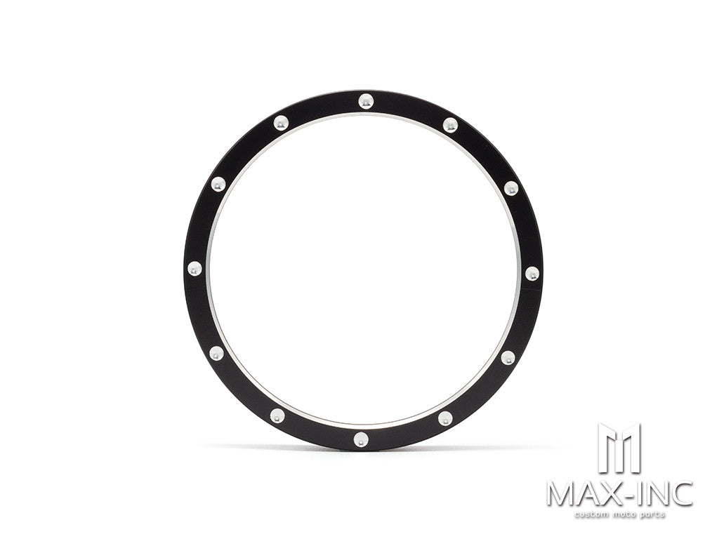 BLACK CUT Motorcycle Accessories Billet Speedometer Trim Bezel Cover For Harley Dyna Street Bob Low Rider Sportster XL 883 1200