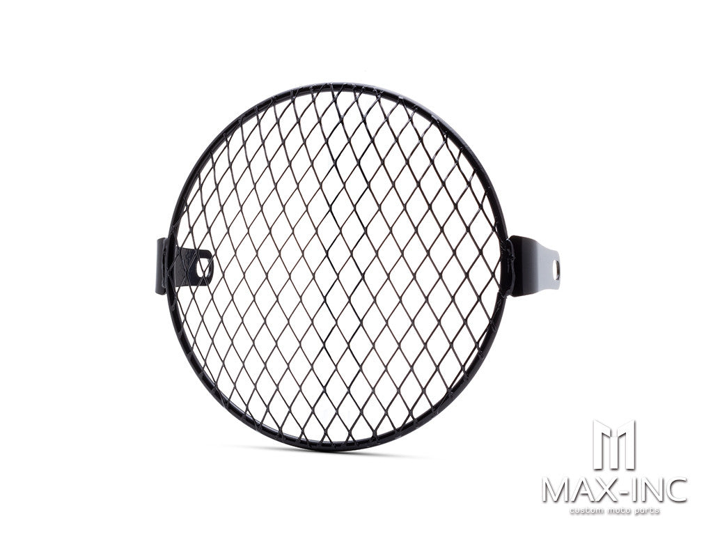 5.75" Steel Diamond Mesh Side Mount Headlight Guard Cover