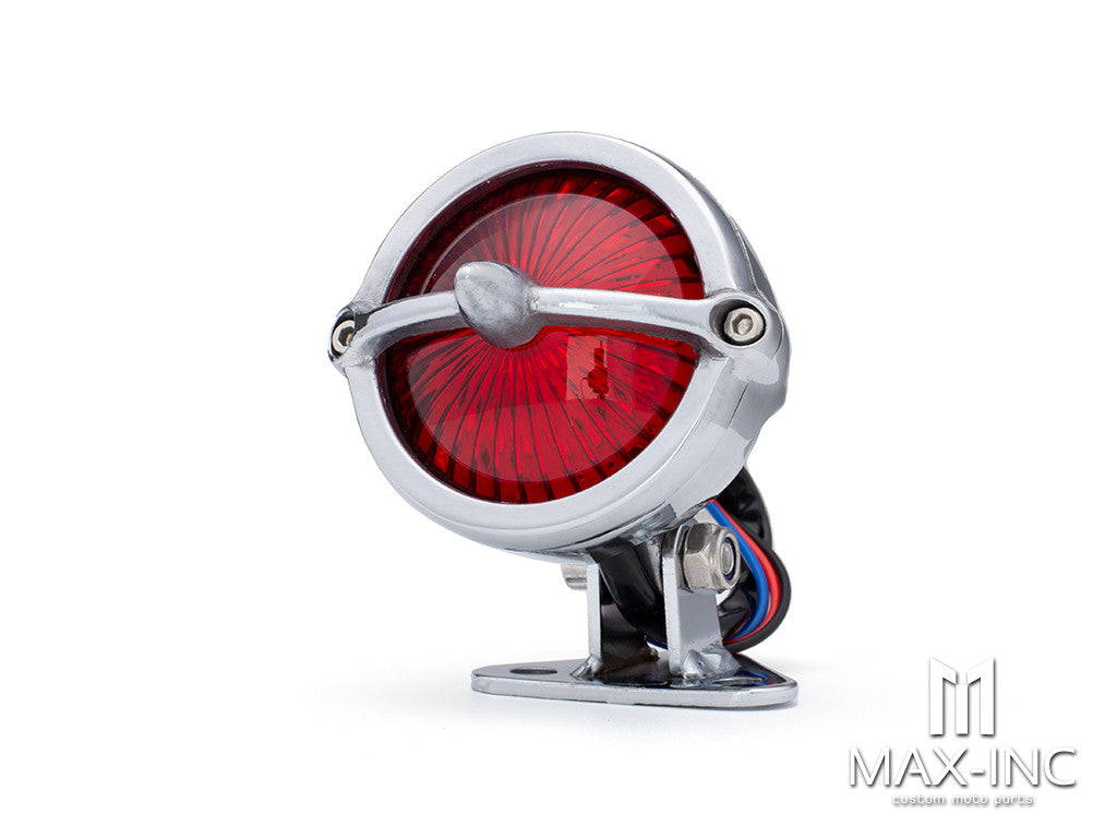 Polished Alloy Bobber LED Stop / Tail Light