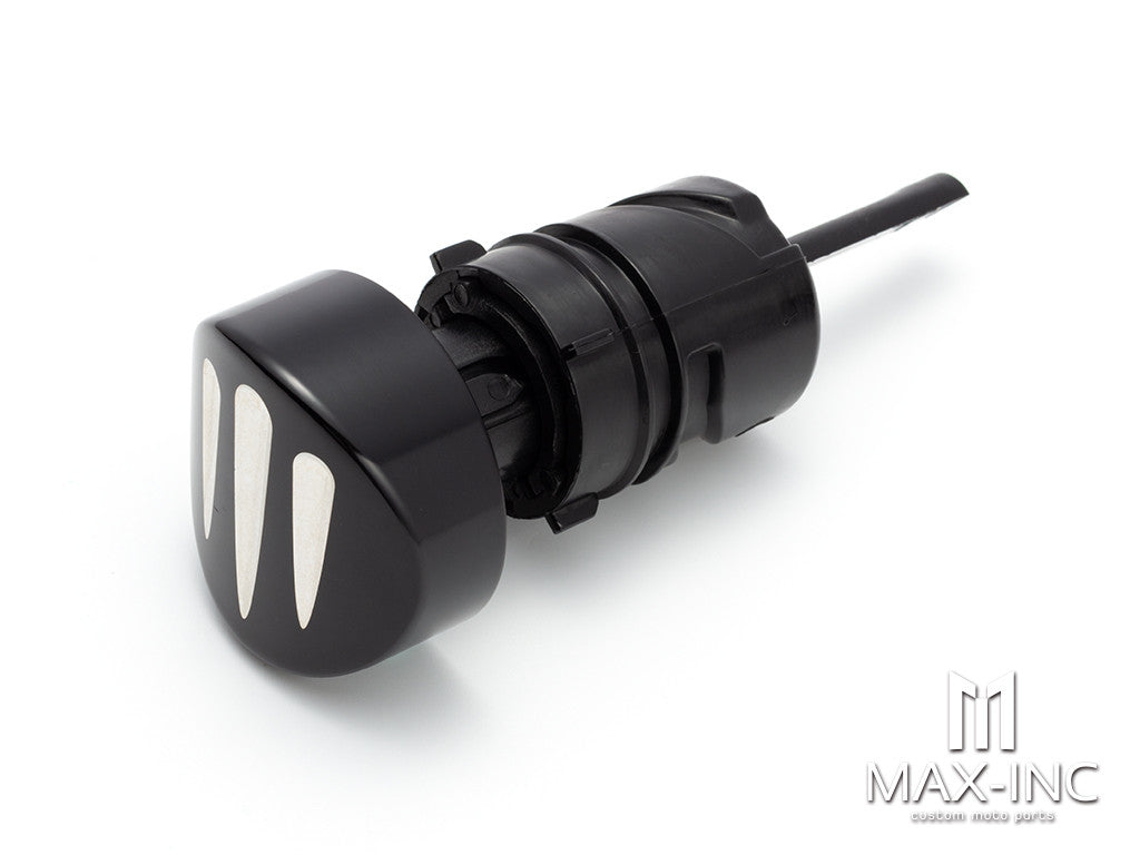 Motorcycle Oil Dipstick Dip Stick Filler Tank Cap Plug Black For Harley Sportster XL 48 883 1200 Nightster Custom 2004-Up