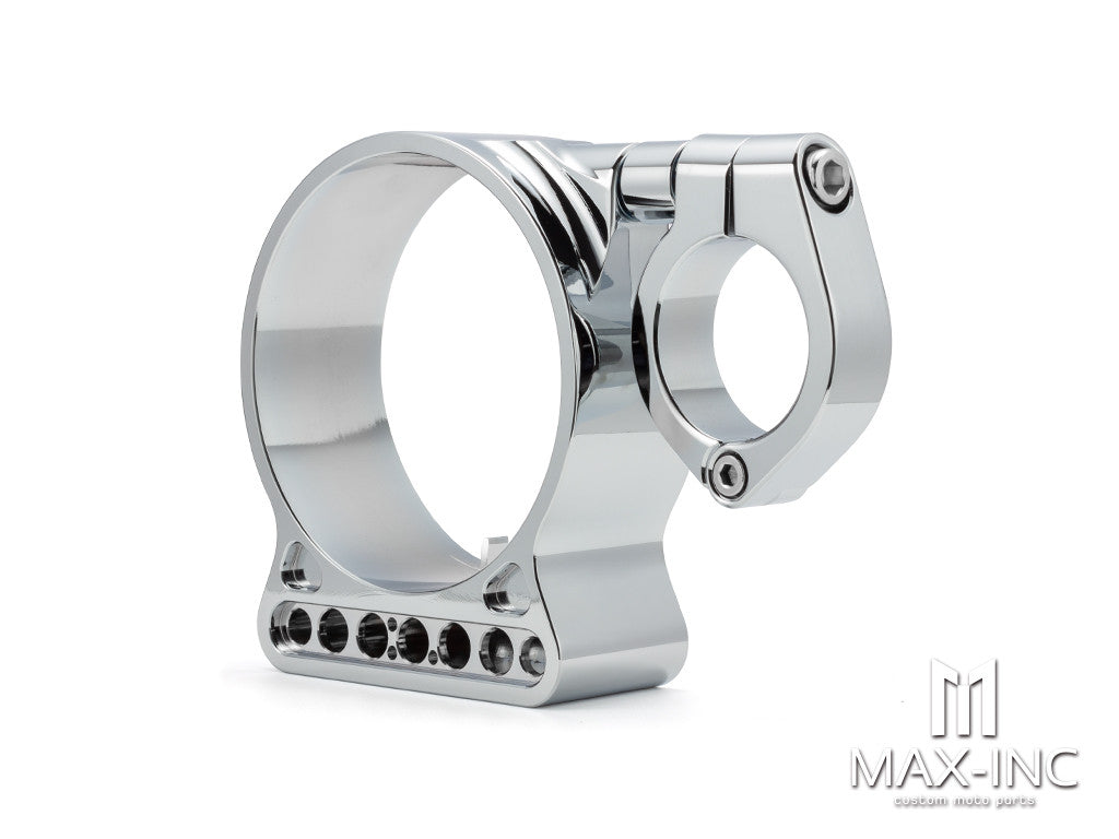 Motorcycle 39mm 16" Speedo Side Mount Relocation Bracket CNC Aluminum Clamps For Harley Sportster XL 883 1200 48 Iron 1995-2016