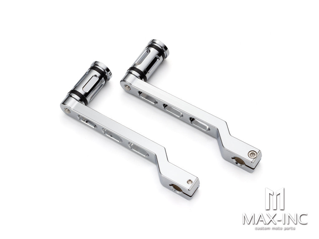Motorcycle Heel Toe Shift Levers Shifter Pegs for Harley Touring Road King Street Glide Electra Glide Softail Fatboy FL FLT FLHT