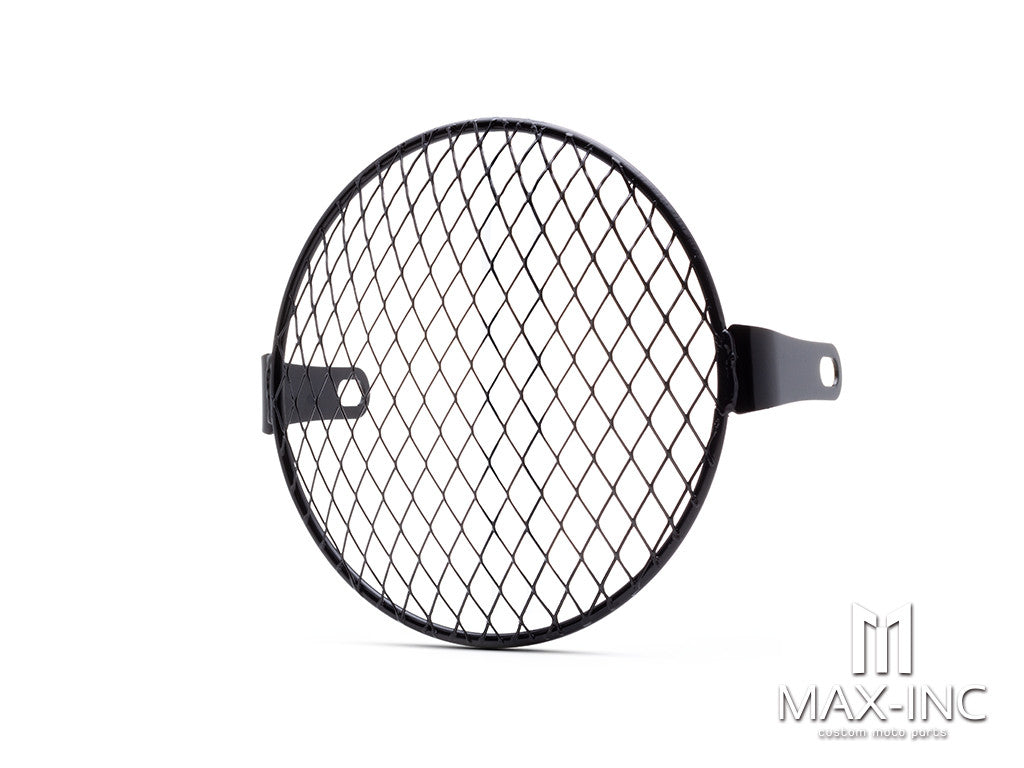 5.75" Steel Diamond Mesh Side Mount Headlight Guard Cover