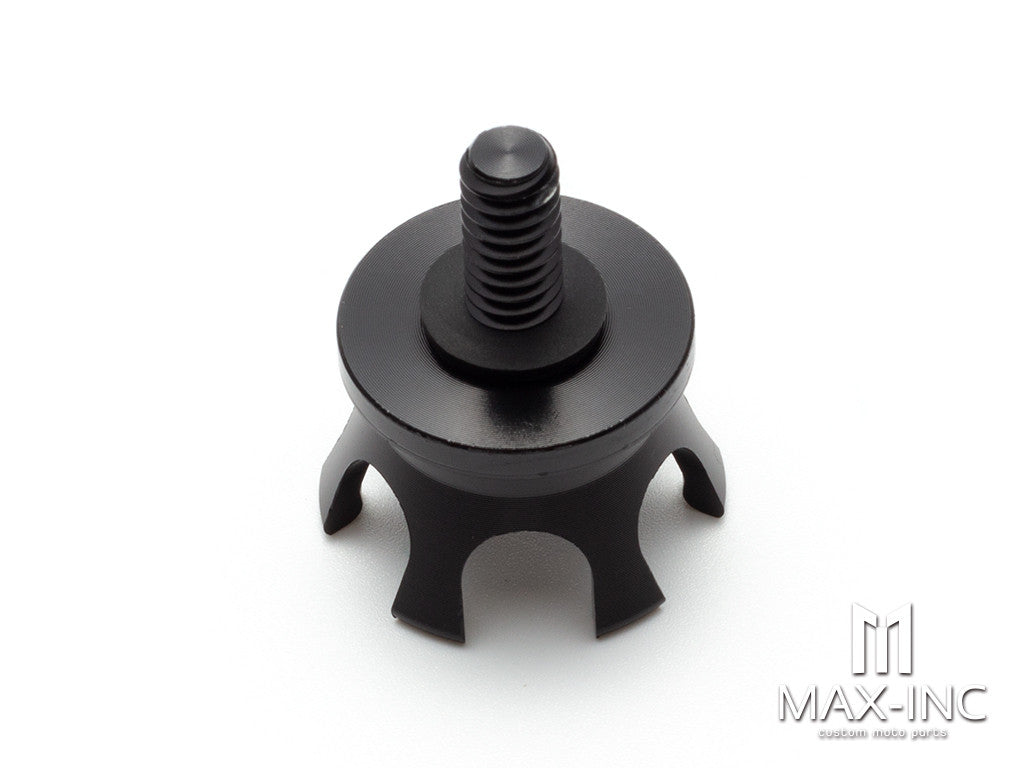 Motorcycle Black Seat Bolt Tab Screw For Harley Touring Road King Street Glide Softail Dyna Sportster XL Street Bob 96-19