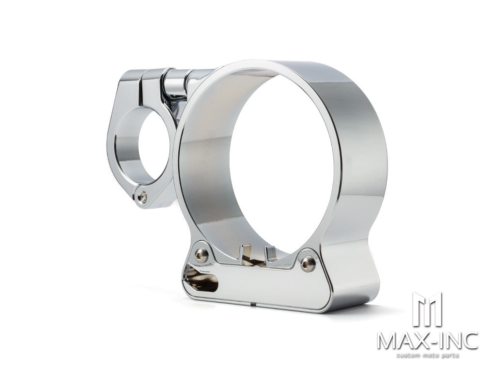 Motorcycle 39mm 16" Speedo Side Mount Relocation Bracket CNC Aluminum Clamps For Harley Sportster XL 883 1200 48 Iron 1995-2016