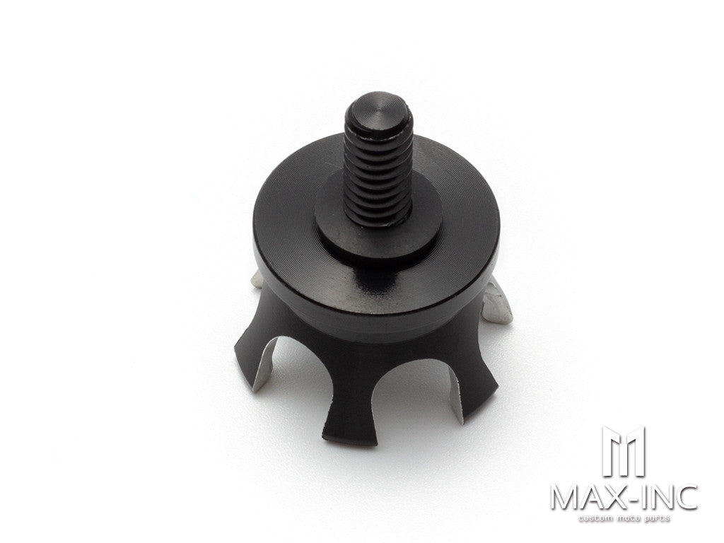 Motorcycle Black Cut Seat Bolt Tab Screw For Harley Touring Road King Street Glide Softail Dyna Sportster XL Street Bob 96-19