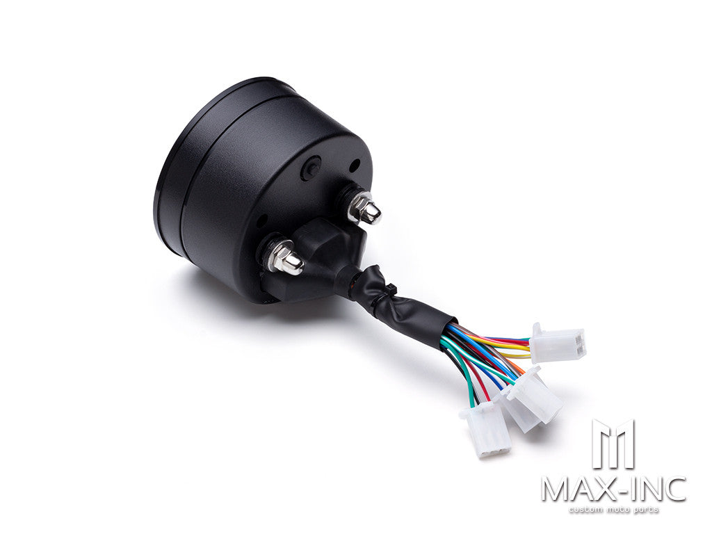95mm Digital LCD Electronic Integrated Speedometer / Tacho Gauge