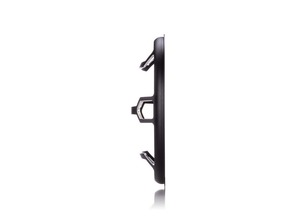 5.75" Strata Design Black / Contrast CNC Aluminum Headlight Guard Cover