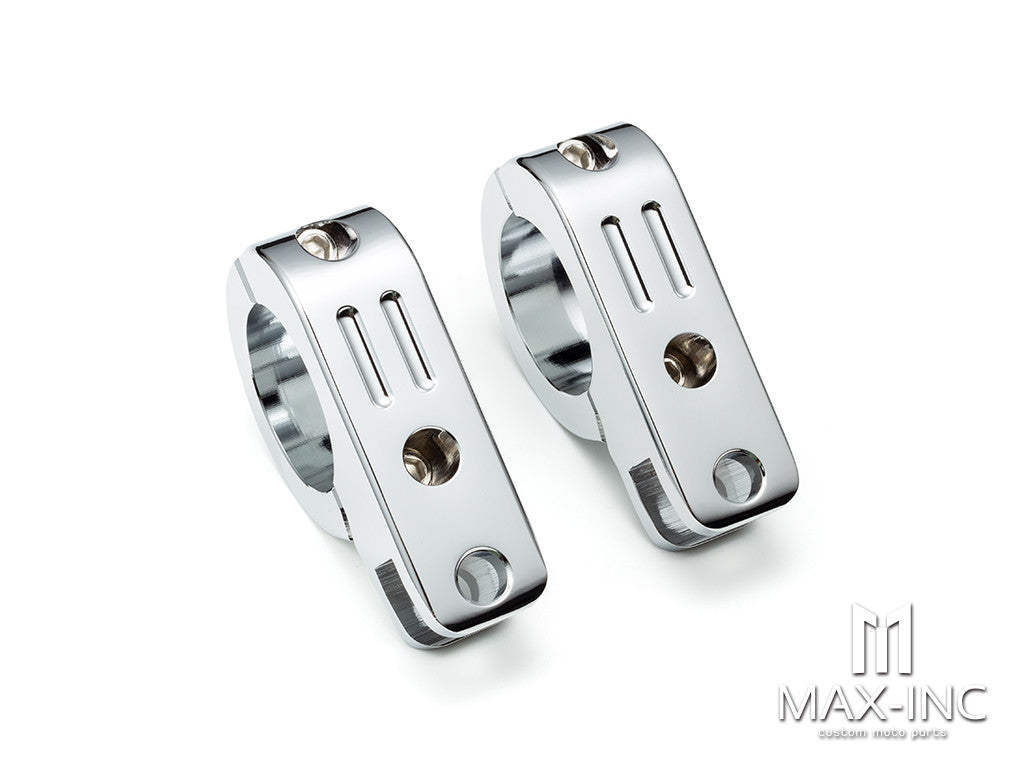 Chrome Refit the mounting and fixing bracket of the guard bar Pedal 32MM