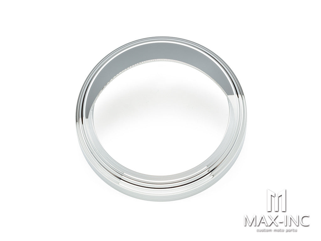5 Inch Visor Speedometer Gauge Bezel Cover Trim Ring Fit For Harley Softail FXST