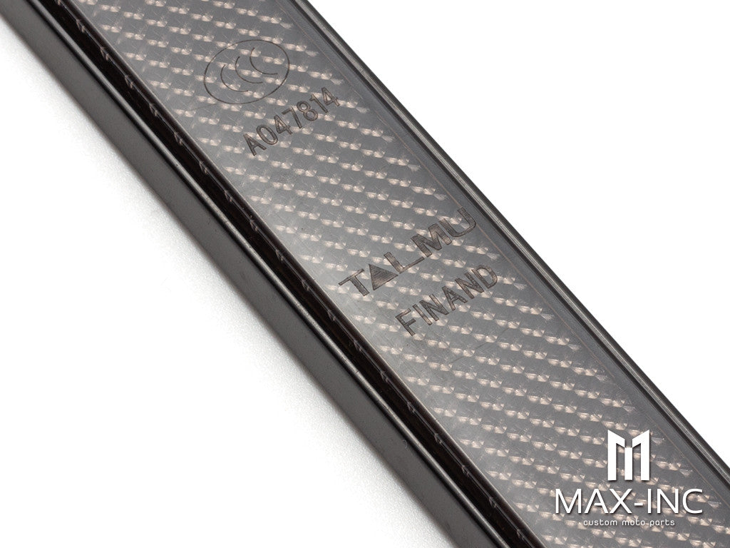 Motorcycle Front Fork Smoked Reflector Sticker Lower Legs Slider Safety Warning For Harley Dyna Softail Sportster 883 1200 Fatboy