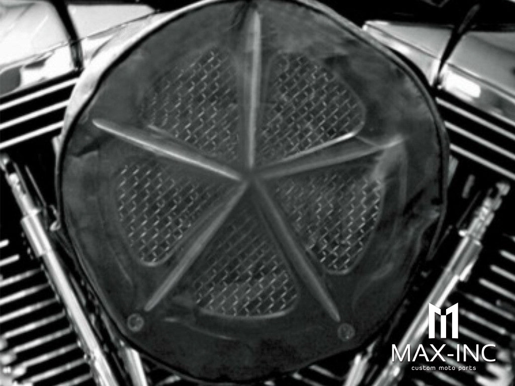 Black Waterproof Rain Sock For Harley Touring Sportster 883 1200 Softail Dyna Road King Electra Glide For Air Filter Cleaner Kit