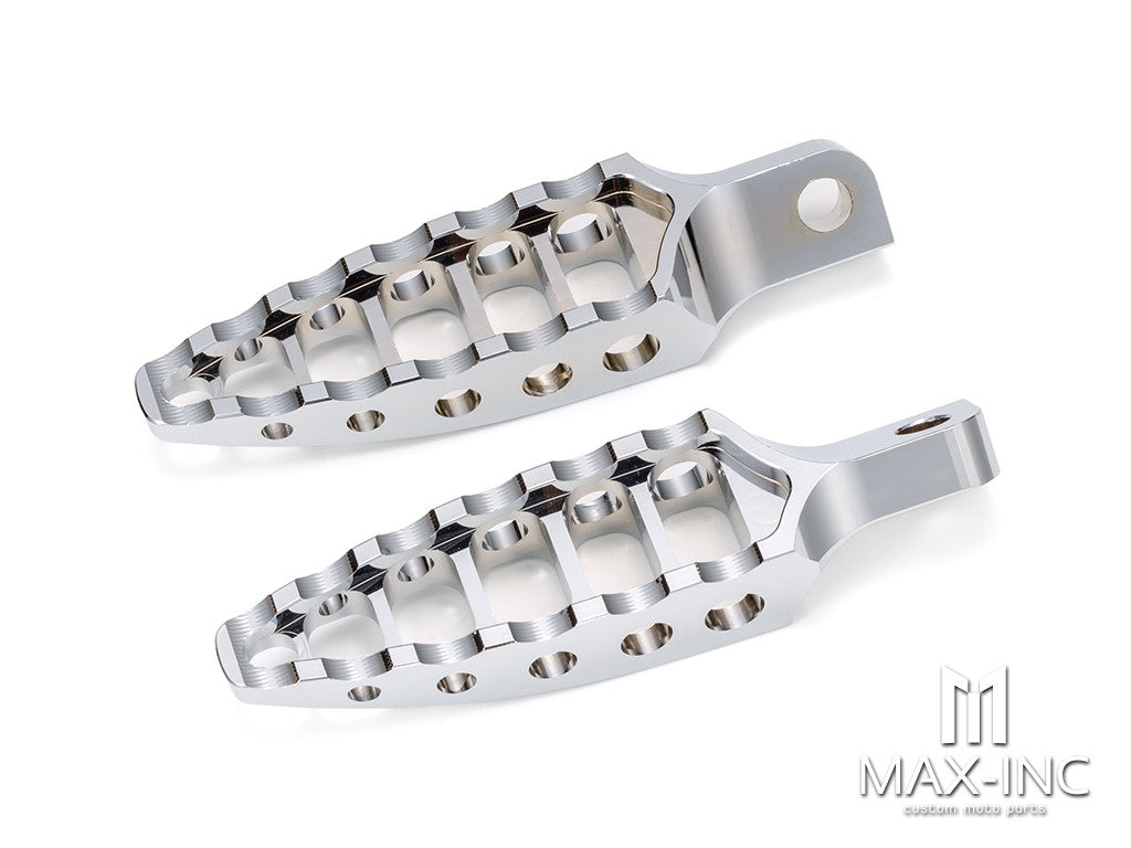 Chrome Harley XL883 1200 X48 CNC Aluminum Modified Pedal