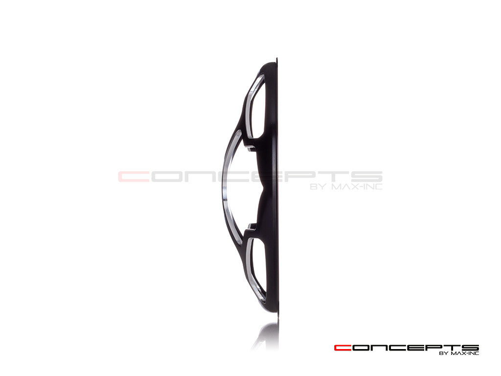 5.75" Rukis Design Black / Contrast CNC Aluminum Headlight Guard Cover