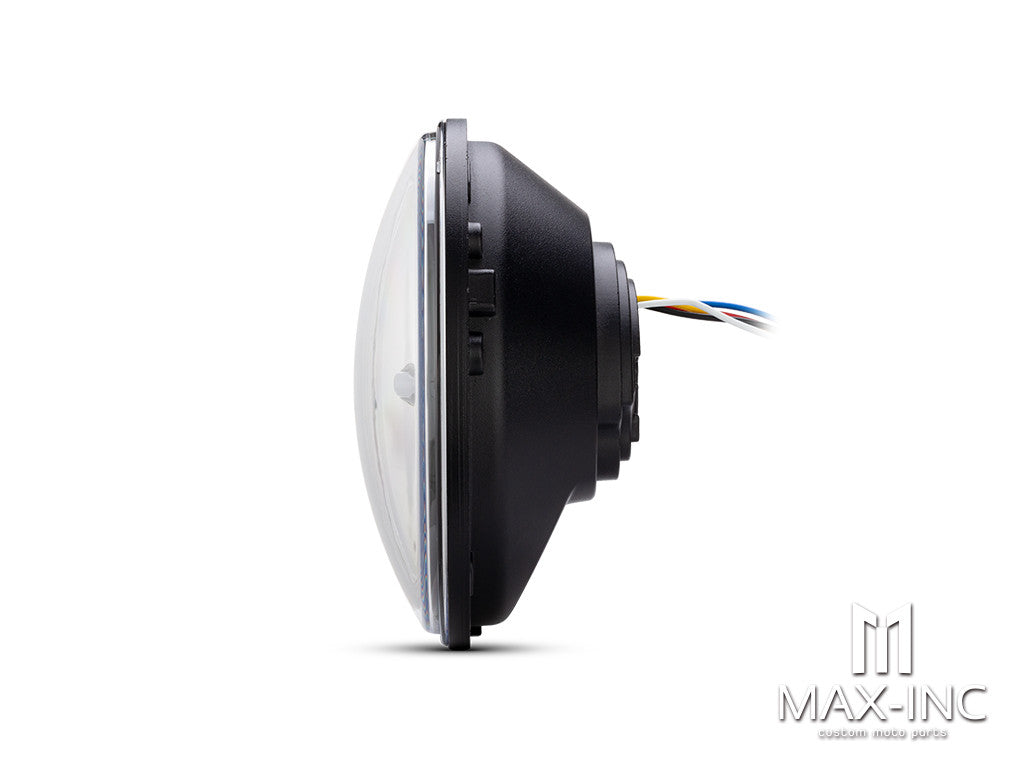 7" Black Classic / Modern LED Headlight Insert