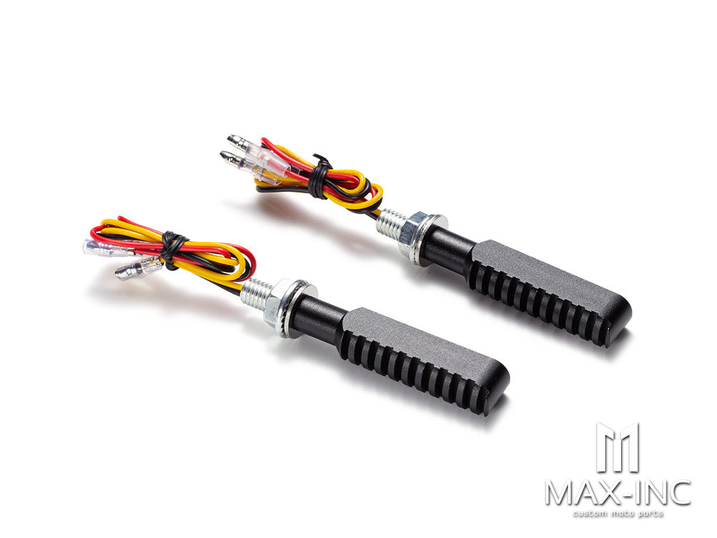 CNC Machined Mini LED Bar with Resin Topper - Sequential Indicators