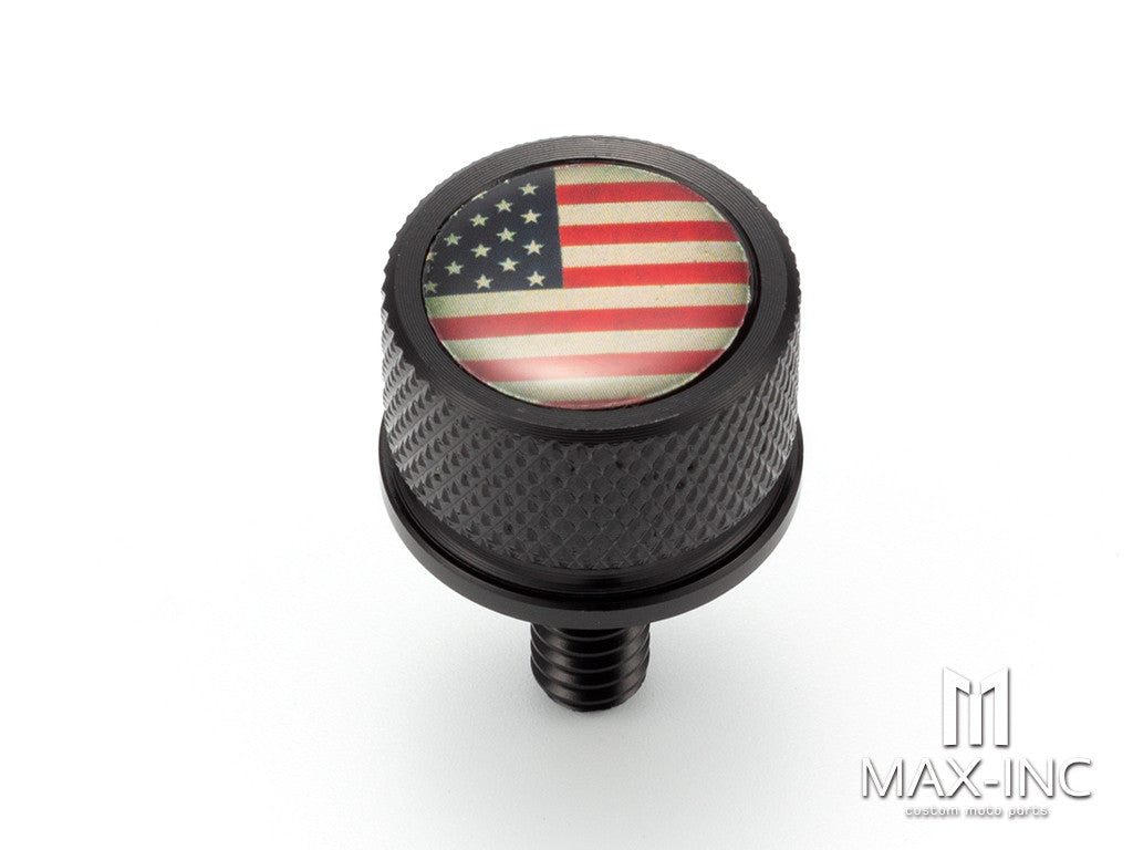 Motorcycle Black Seat Bolt Tab Screw For Harley Touring Road King Street Glide Softail Dyna Sportster XL Street Bob