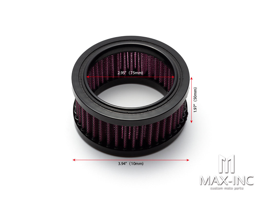 Motorcycle Universal Replacement Air Cleaner Intake Filter For Harley Sportster Xl 883 1200 48 2004-2018