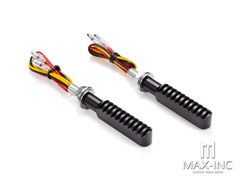 CNC Machined Mini LED Bar with Resin Topper - Sequential Indicators
