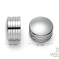 Motorcycle Front Axle Nut Covers Caps Aluminum Chrome For Harley Sportster Touring Softail Dyna VRSC Fat Bob