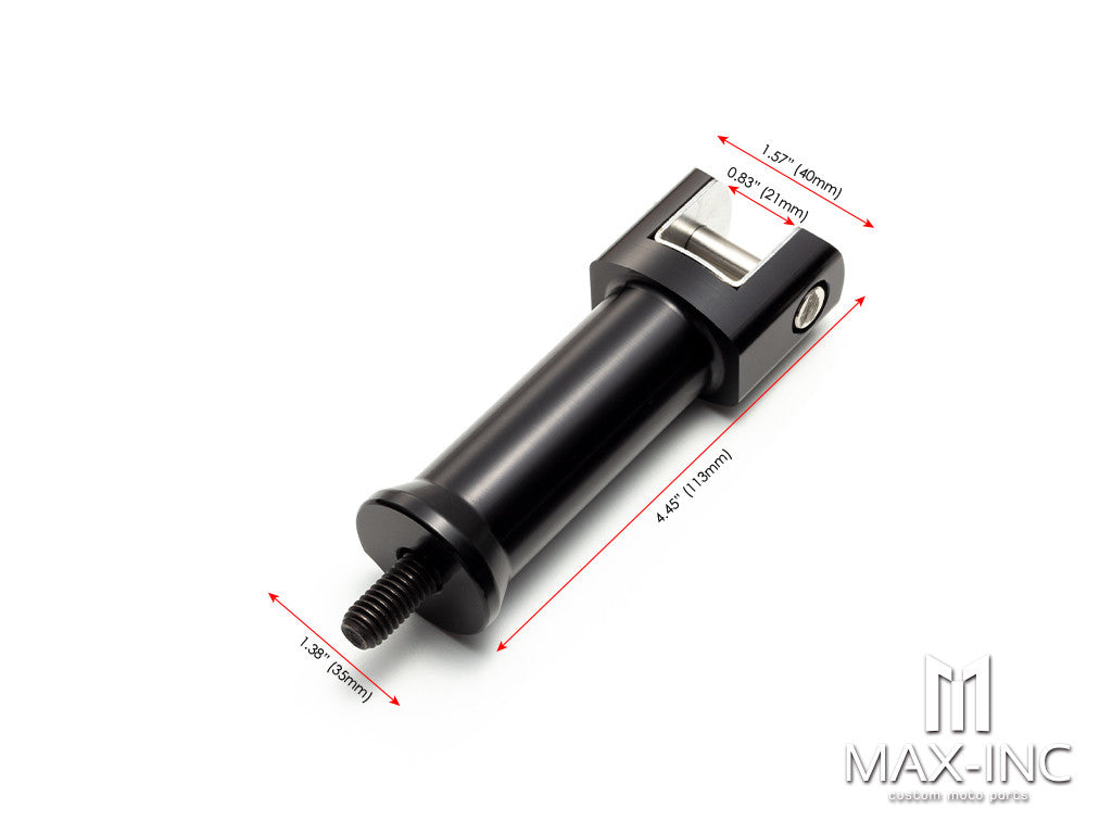 Passenger Foot Pegs Footrest Fit For Harley Street Bob FXBB 2018-2021