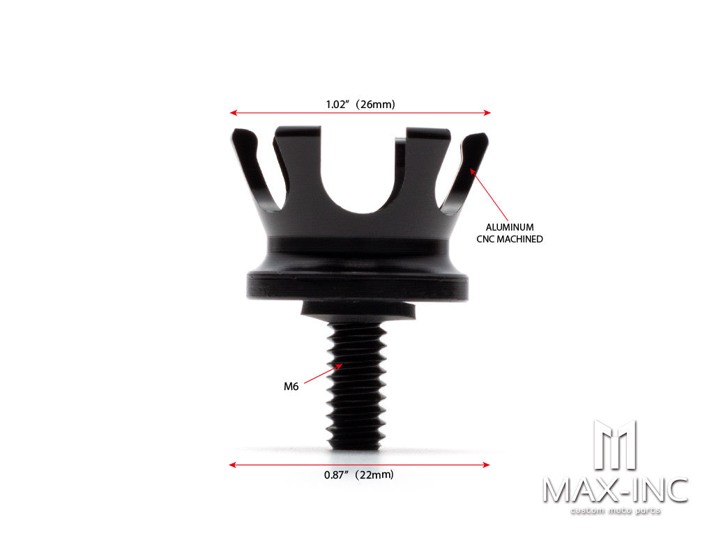 Motorcycle Black Seat Bolt Tab Screw For Harley Touring Road King Street Glide Softail Dyna Sportster XL Street Bob 96-19