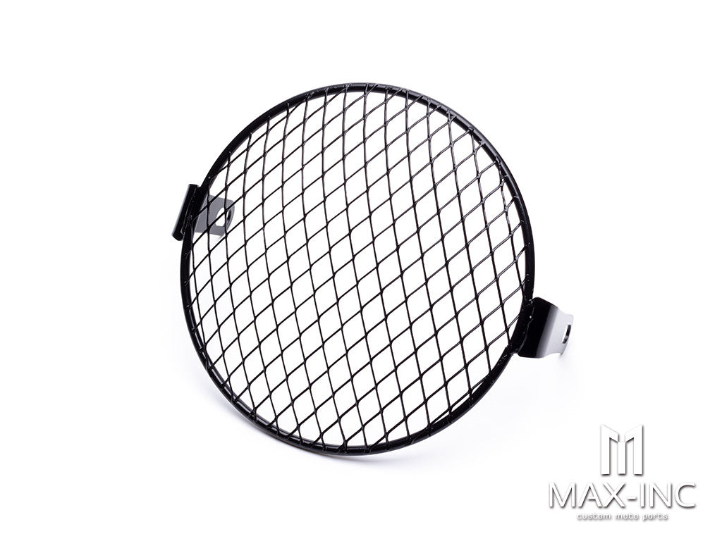 5.75" Steel Diamond Mesh Side Mount Headlight Guard Cover