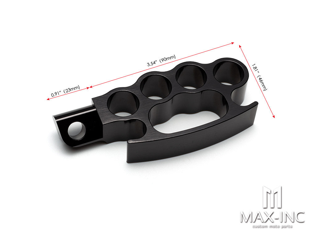 Black Harley XL883 1200 X48 Modified Pedal Cat Foot