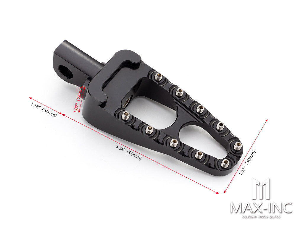 Black Motorcycle Gear Shift Brake Pedals Toe Shifter Peg for Harley Dyna Fatboy Sportster 883 Street Bob Bobber Chopper