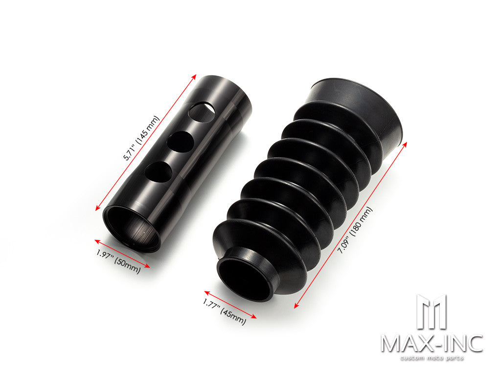 Harley 883 1200 Damping sleeve decorative sleeve lower rubber sleeve (upper aluminum three hole)