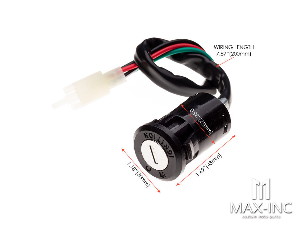 Universal 12v Key Type Ignition Switch